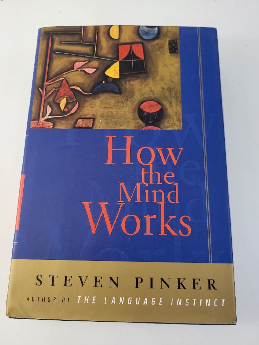 How the Mind Works by Steven Pinker Hardcover Psychology Cognitive Science Book